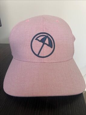 Puma Bay Hill Arnold Palmer pink hat golf Flexfit 110